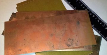 Фольгированный текстолит своими руками