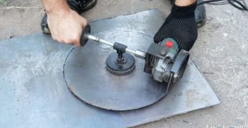 Как вырезать круг в металле Как вырезать круг в металле