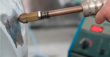 Споттер для кузовного ремонта своими руками