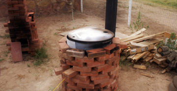 Печка для сжигания мусора своими руками Печка для сжигания мусора своими руками