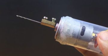 Как сделать мини дрель своими руками Как сделать мини дрель своими руками