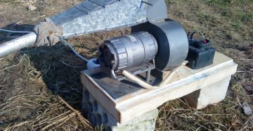 Поддув для горна своими руками