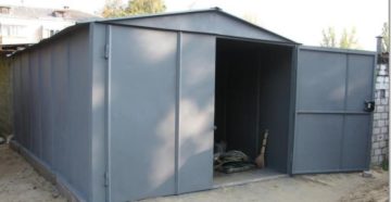 Чем покрасить металлический гараж снаружи Чем покрасить металлический гараж снаружи