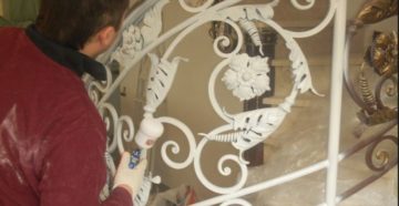 Покраска кованных изделий своими руками Покраска кованных изделий своими руками