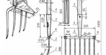 Чертилка для посадки картофеля своими руками чертежи и размеры