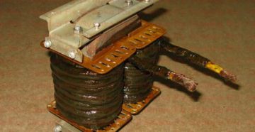 Дроссель для сварочного полуавтомата своими руками Дроссель для сварочного полуавтомата своими руками