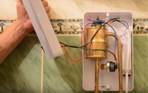 Как сделать проточный водонагреватель электрический своими руками