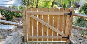 Деревянная калитка своими руками