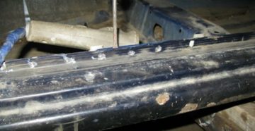 Как высверлить точечную сварку на автомобиле