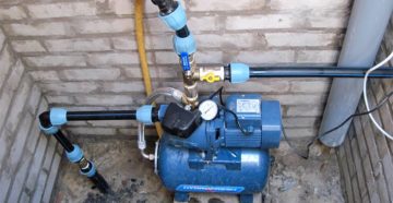 Подключение насосной станции к скважине своими руками
