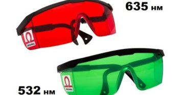 Очки для лазерного уровня своими руками