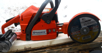 Бензорез по металлу своими руками