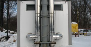 Дымовые трубы для котельных из нержавеющей стали