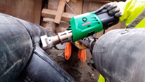 Экструзионная сварка полиэтиленовых труб