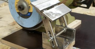 Упор для точила своими руками