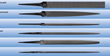 Виды напильников по металлу