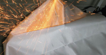 Негорючая ткань для сварки