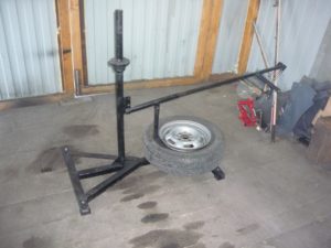 Шиномонтаж дома своими руками