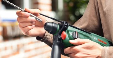 Как закрепить сверло в перфораторе