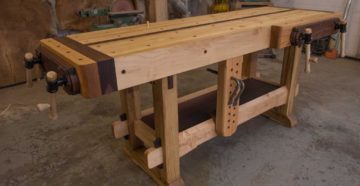 Изготовление столярного верстака своими руками