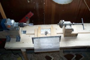 Деревообрабатывающий станок из дрели