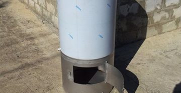 Водонагреватель на дровах своими руками