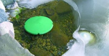 Антиобледенитель для пруда своими руками