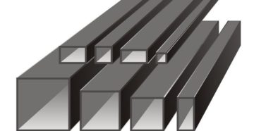 Металлическая труба прямоугольного сечения