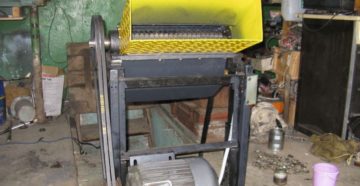 Дробилка для ПЭТ бутылок своими руками