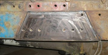 Сварка рамы грузового автомобиля Сварка рамы грузового автомобиля