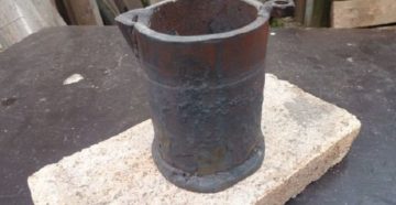 Тигель для плавки алюминия своими руками