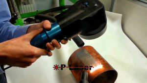 Лазерная зачистка металла