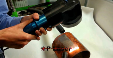 Лазерная зачистка металла