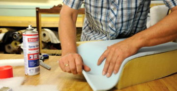 Как приклеить ткань к металлу