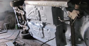 Чем обработать днище автомобиля после сварки Чем обработать днище автомобиля после сварки