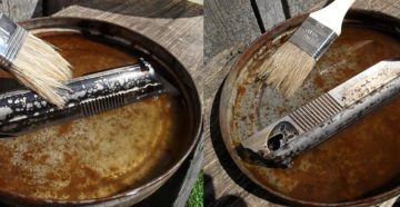 Чернение металла в домашних условиях уксусом