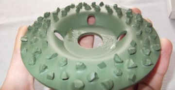 Насадки на болгарку для обработки дерева