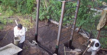 Как сделать турник на даче своими руками Как сделать турник на даче своими руками