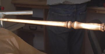 Как сделать указку из дерева