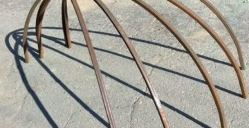 Как согнуть профиль для навеса