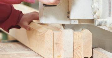 Как сделать профилированный брус своими руками