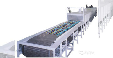 Оборудование для производства плитки из стекла