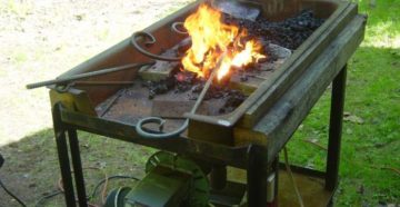 Изготовление горна кузнечного в домашних условиях Изготовление горна кузнечного в домашних условиях