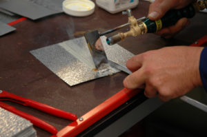 Пайка алюминия оловом