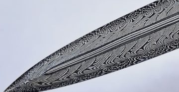 Как отличить дамасскую сталь