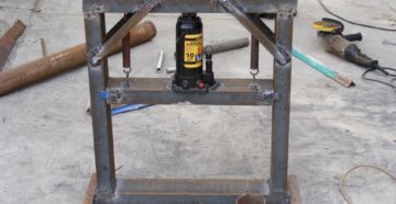 Пресс гаражный гидравлический своими руками Пресс гаражный гидравлический своими руками