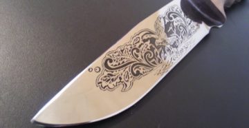 Травление рисунка на металле своими руками