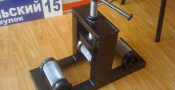 Профилегиб ручной своими руками как сделать