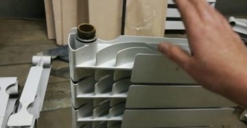 Как отремонтировать алюминиевый радиатор отопления