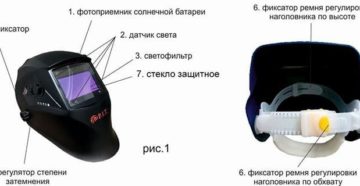 Маска хамелеон для сварки инструкция